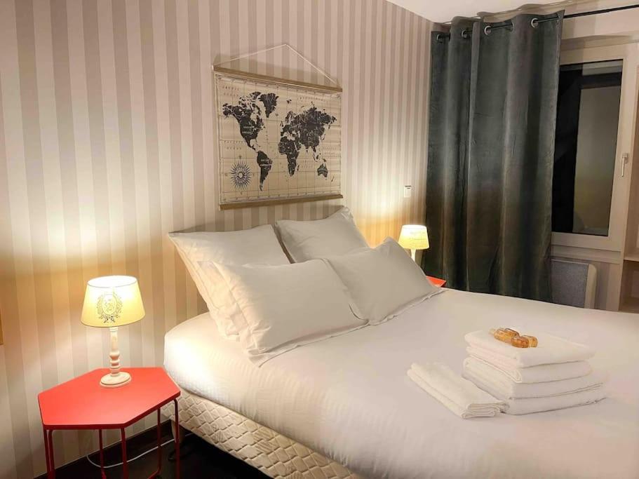 Le St Laurent - Ma Cabotte Apartment ชาลง-ซูร์-ซอน ภายนอก รูปภาพ