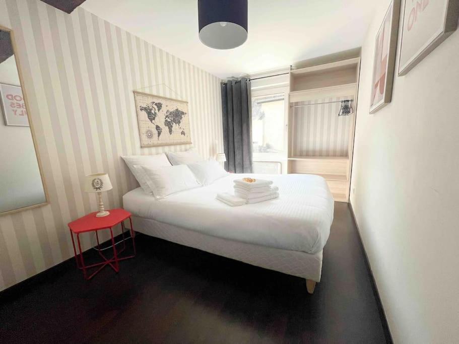 Le St Laurent - Ma Cabotte Apartment ชาลง-ซูร์-ซอน ภายนอก รูปภาพ